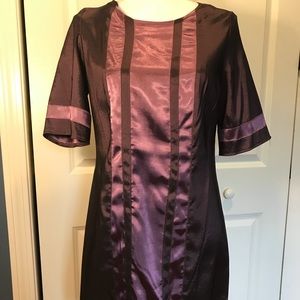 EUC short dress eggplant color. Size small.